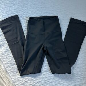 Lululemon 25” Align Mini Flare Leggings in Gray